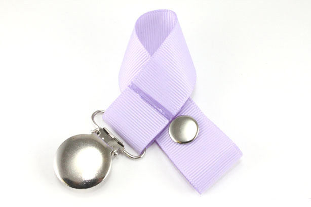 Lt. Orchid Pacifier Holder-Lt. Orchid Pacifier Holder