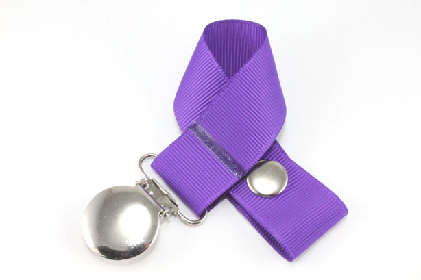 Purple Pacifier Holder-Purple Pacifier Holder