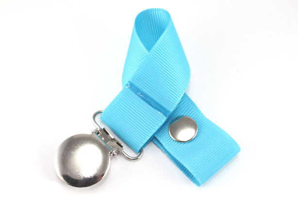 Turquoise Pacifier Holder-Turquoise Pacifier Holder